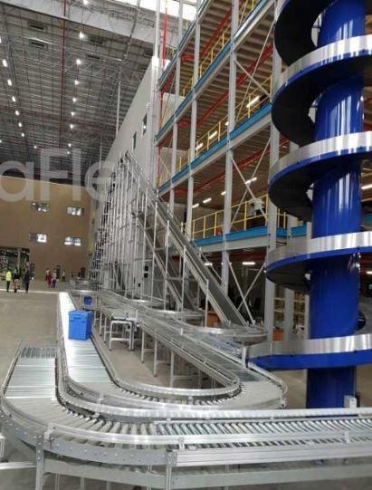 All-purpose spiral conveyor for medium to large products